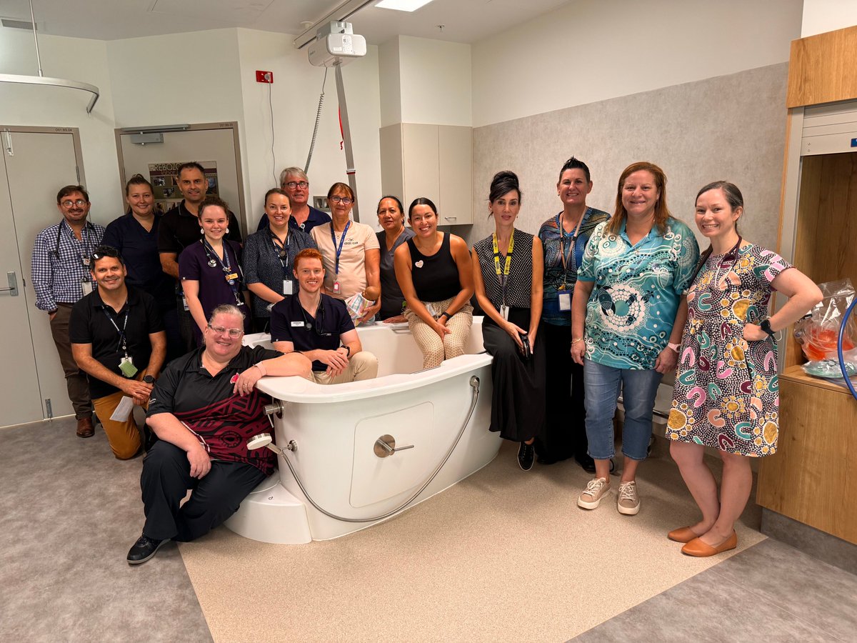 YEAH BABY!

It's been 25 years but birthing is BACK at Weipa! 

Credit to the Weipa team &amp; for the hard lobbying by <a href="/RuralDocsQ/">RDAQ</a> &amp; <a href="/RuralDoctorsAus/">RDAA</a>

Let's get cracking on some more!

👉bit.ly/3WaKnt9

#DestinationRural #GoRural #RuralHealth #auspol #MedTwitter