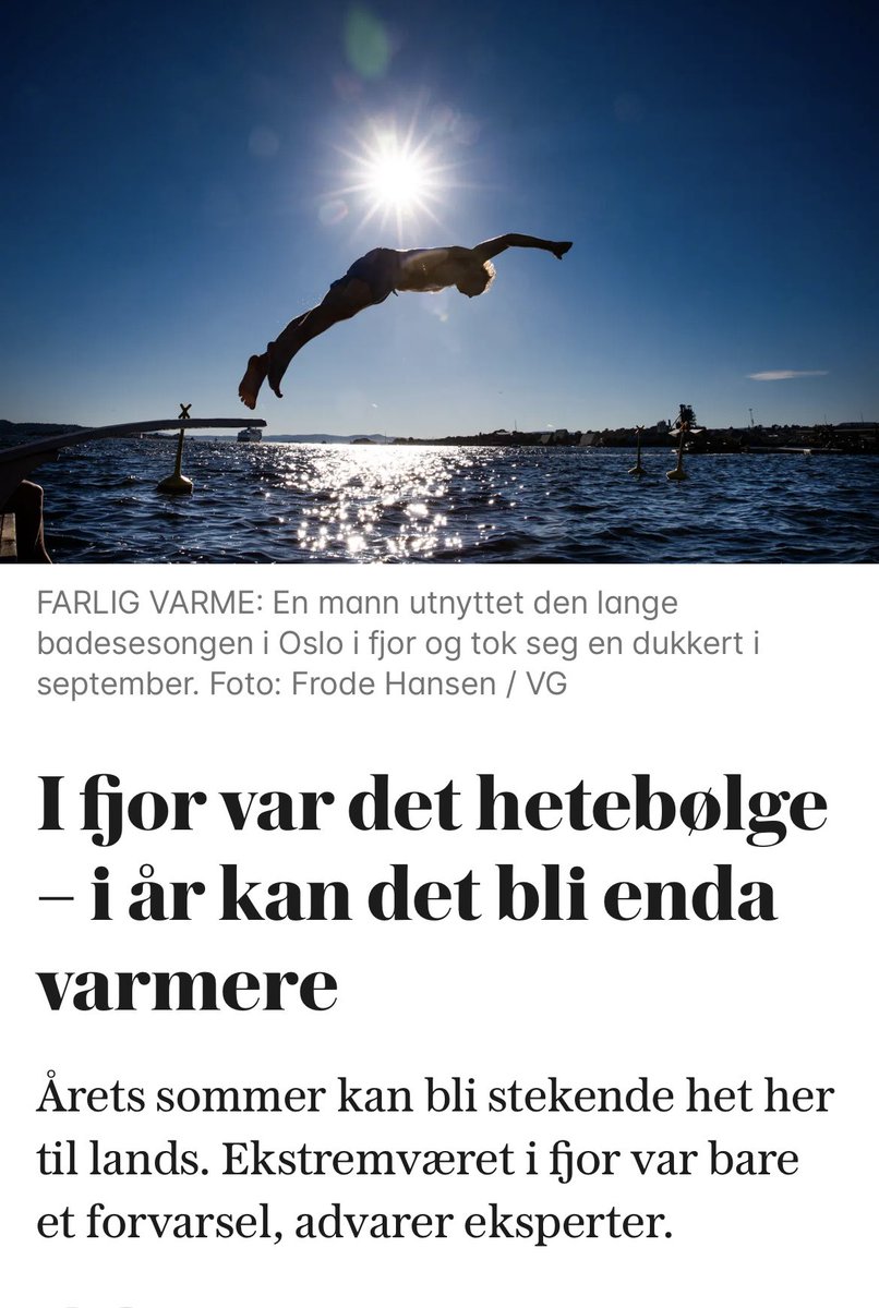 Hetebølge her til lands i fjor? 😳 Var knapt en soldag i hele juli og august på Østlandet.