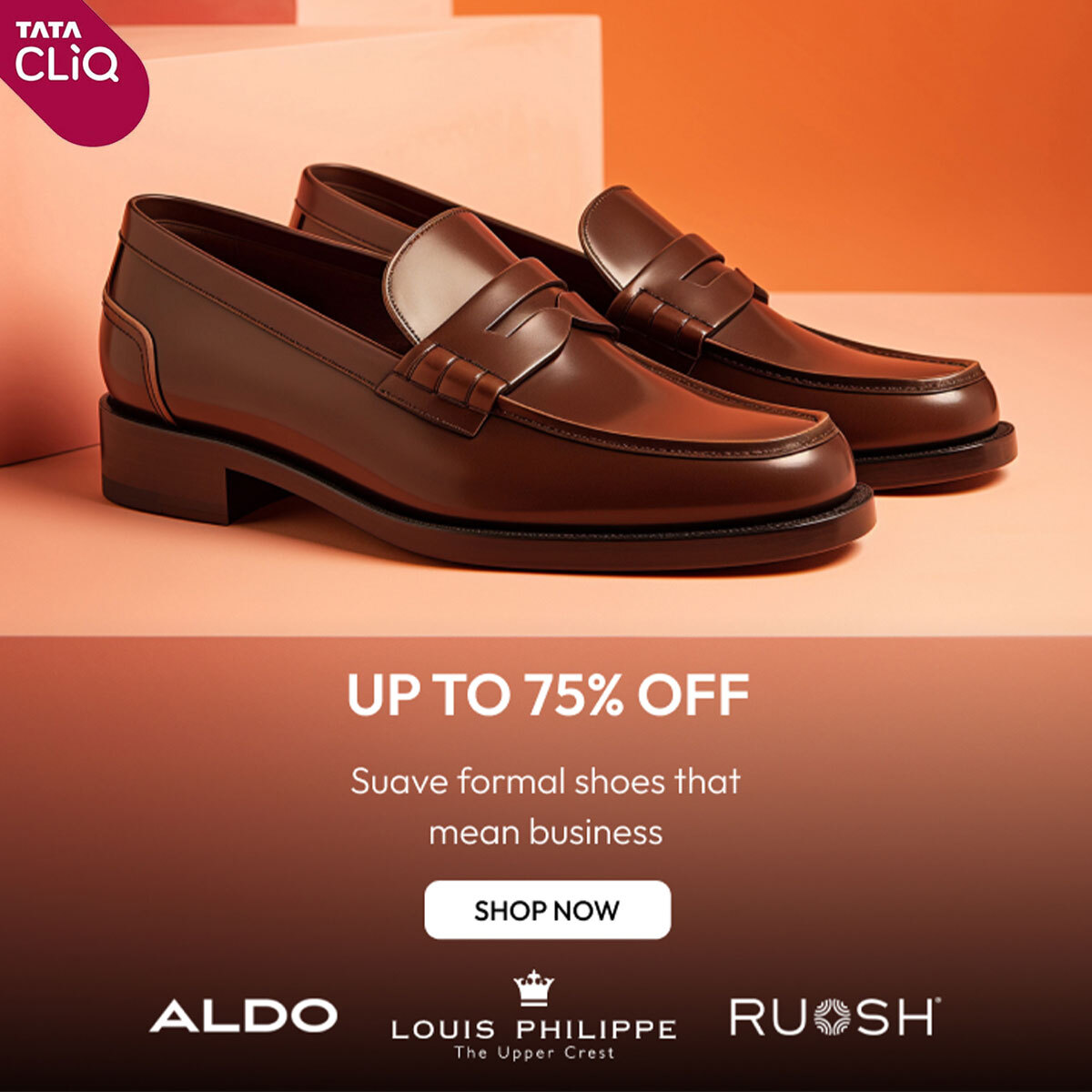 Suave Step-Up
TataCliq Men's Formal Shoes Sale! Upto 75% OFF!

Shop Now: 
t.indixital.com/r?c=66&p=18&so…
.
.
.
Become an Advertiser:
app.indixital.com/register
.
.
.
#TataCliqSale #FormalFootwear #MensShoes #SuaveStyle #Discounts #ShoeSale #FashionDeals #StepUpYourStyle #SaleAlert #ShopNow