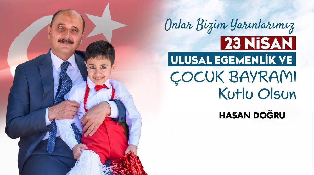 Ülkemizin geleceği çocuklarımızdır.
23 Nisan Ulusal Egemenlik ve Çocuk Bayramımız  Kutlu Olsun.”