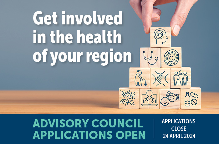 Applications to join our community and clinical advisory councils close tomorrow. If you're passionate about health and have strong local networks, we encourage you to apply. Learn more and submit your application here now: murrayphn.org.au/about/advisory…