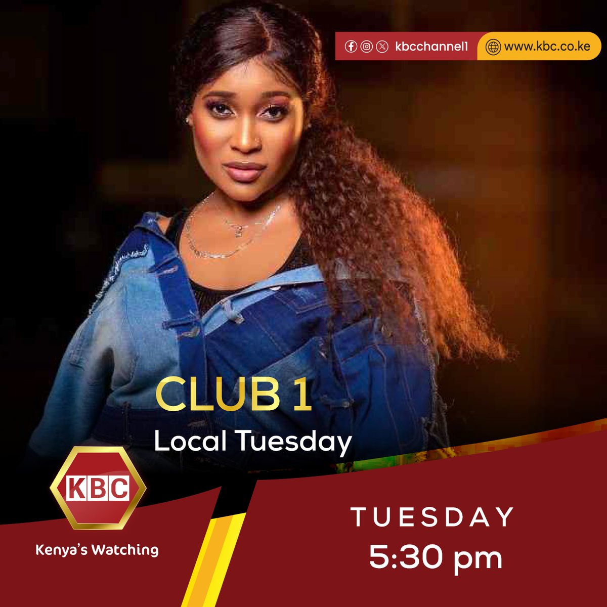 Get ready to vibe with us at 5.30pm. Do not miss! #Club1KBC ^RO