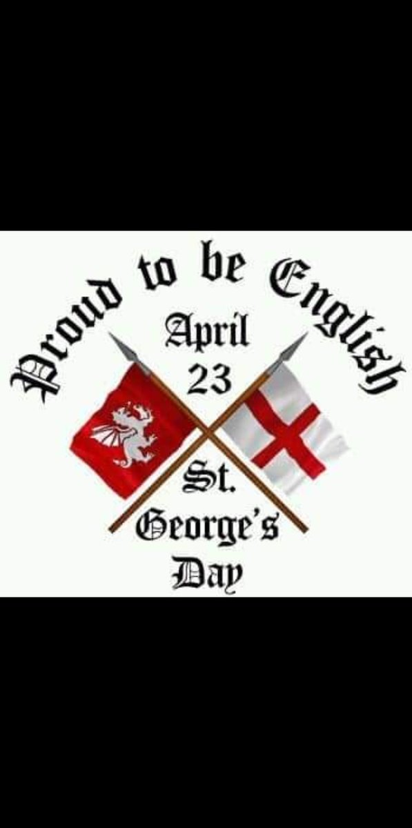 SeasiderSarah's tweet photo. Happy St.Georges Day 🏴󠁧󠁢󠁥󠁮󠁧󠁿 https://t.co/svovdvldZE