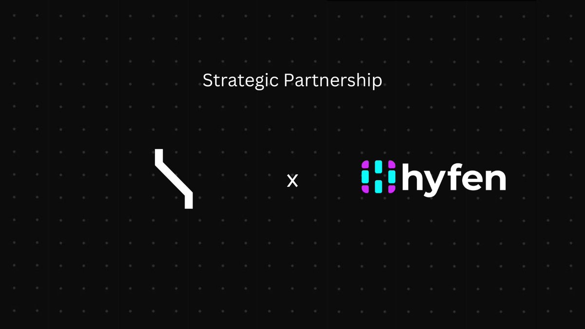 Exciting news! Tenzro and @hyfen_gg are partnering to revolutionize crypto gaming! Tenzro's AI-driven blockchain tech combined with Hyfen's expertise in play-to-earn gaming will enhance and reward your gaming experience like never before. Stay tuned for a new era in gaming! 🕹