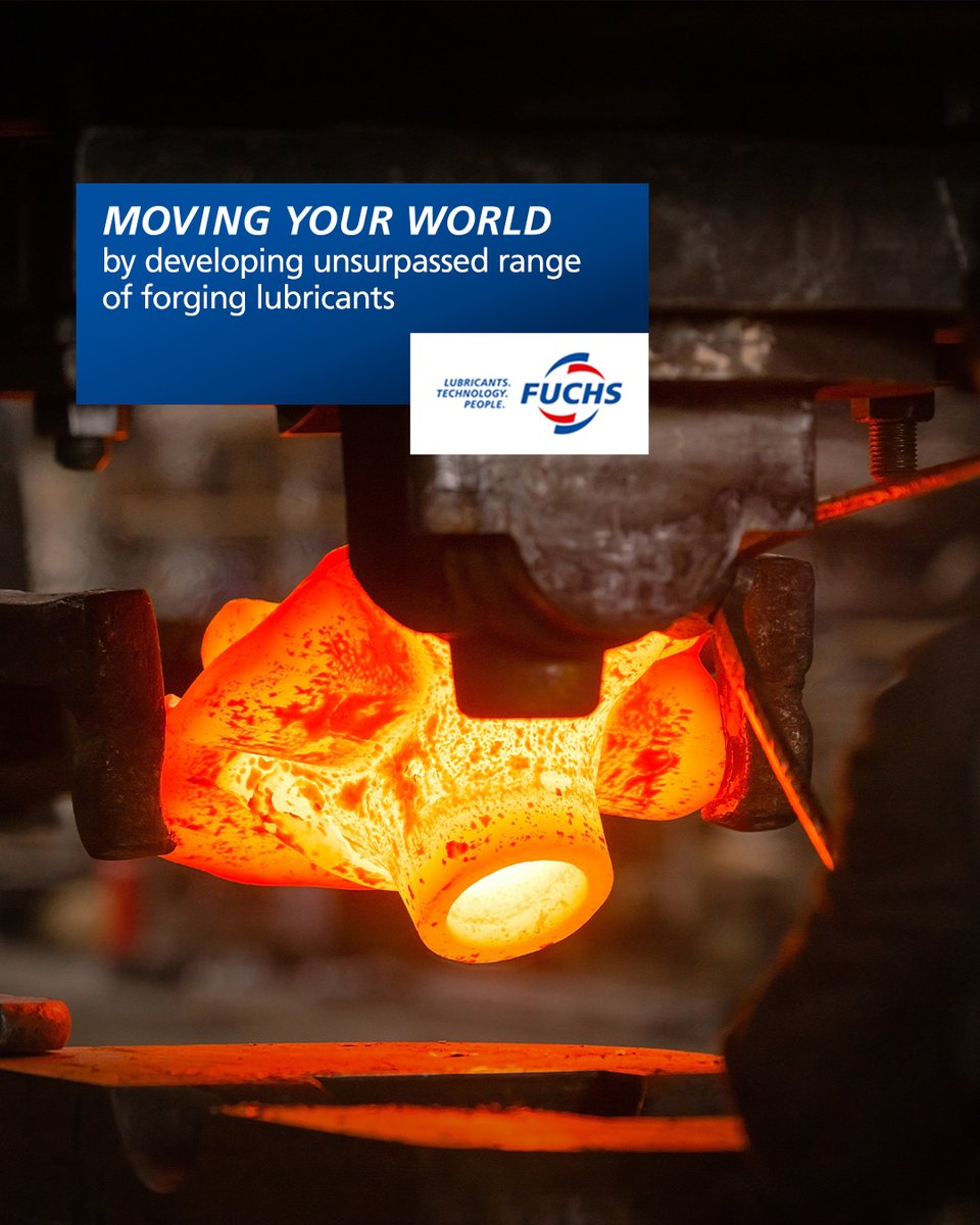 FUCHS LUBRODOL is your ideal solution for meeting the forging industry's ever-increasing demand and rigorous quality criteria.

#FUCHS #FUCHSIndia #Engineoil #MovingYourWorld #Lubricants