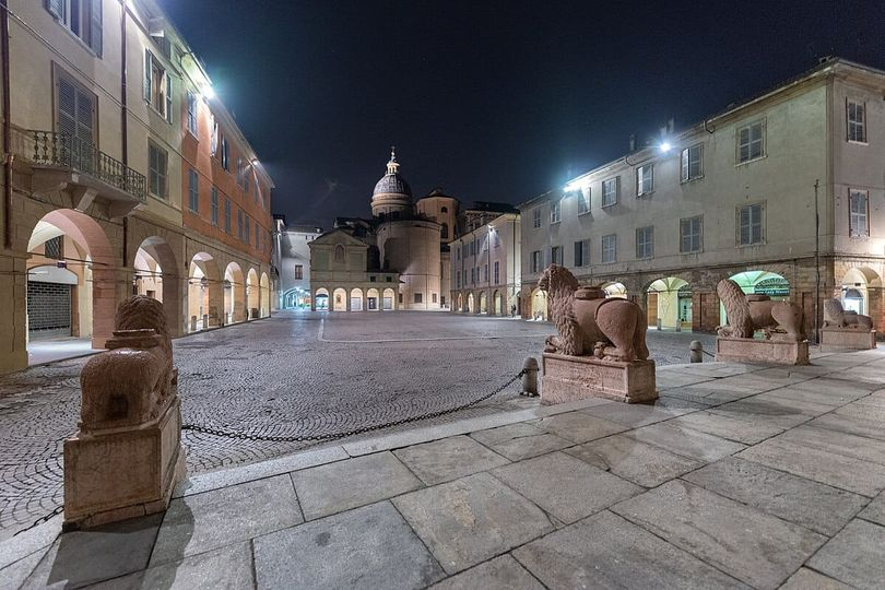 Piazza San Prospero, Reggio Emilia.