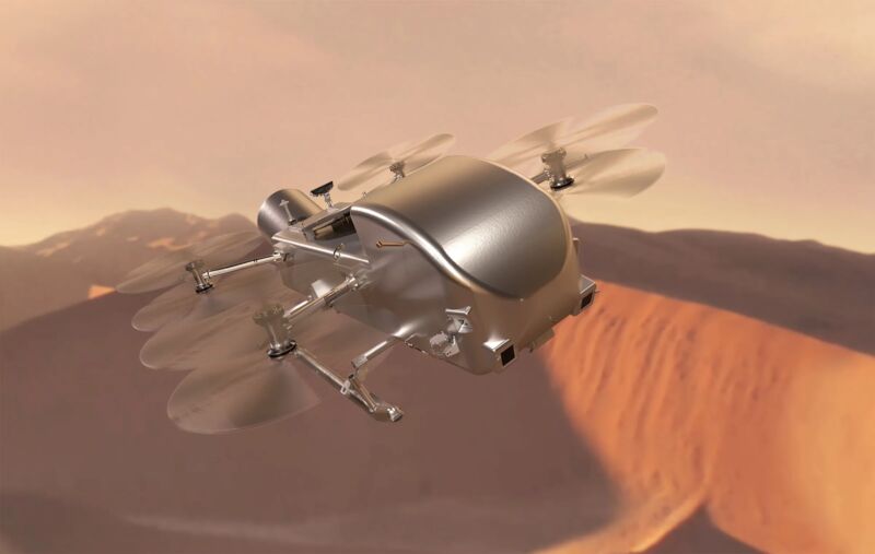 NASA officially greenlights $3.35 billion mission to Saturn’s moon Titan, committing to a revolutionary project to explore Saturn's largest moon with a quadcopter drone. Dragonfly will explore Titan for around 3 years, searching for biosignatures that could be indications of life