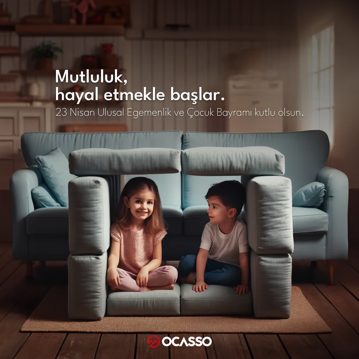 Mutluluk, hayal etmekle başlar.

23 Nisan Ulusal Egemenlik ve Çocuk Bayramı kutlu olsun.

#23nisan #ocasso