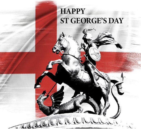 Happy St George’s Day all #StGeorgesDay