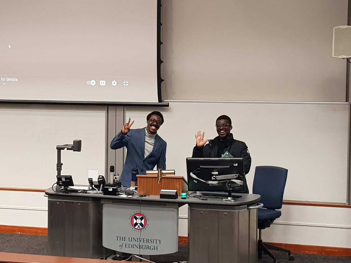 Big thanks to our energetic MSc Africa and International Development students for leading the film screening and discussion last night to kick off our conference on security in Africa.