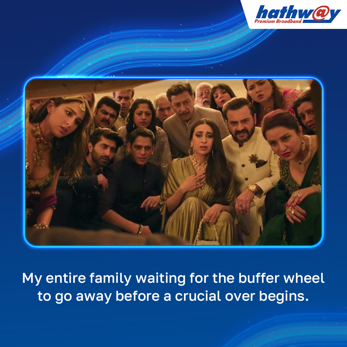 Don’t let buffer make your cricket experience suffer. Enough is enough. Bowl over buffer with Hathway Broadband, which gives committed speed of 300 Mbps! Enjoy!

#HathwayBroadband #HighSpeed #InternetConnection #HighSpeedInternet #InternetSpeed #Broadband #300Mbps