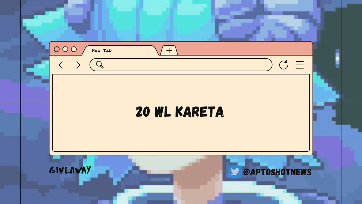 Giveaway of 20 WL spots <a href="/KaretaOfficial/">Kareta - Aptos</a>:

> Follow @AptosHotNews, @produmanni_web3 and <a href="/KaretaOfficial/">Kareta - Aptos</a>;
> Like &amp; RT this tweet;
> Drop your wallet [0x..].

What is Kareta? ⤵️