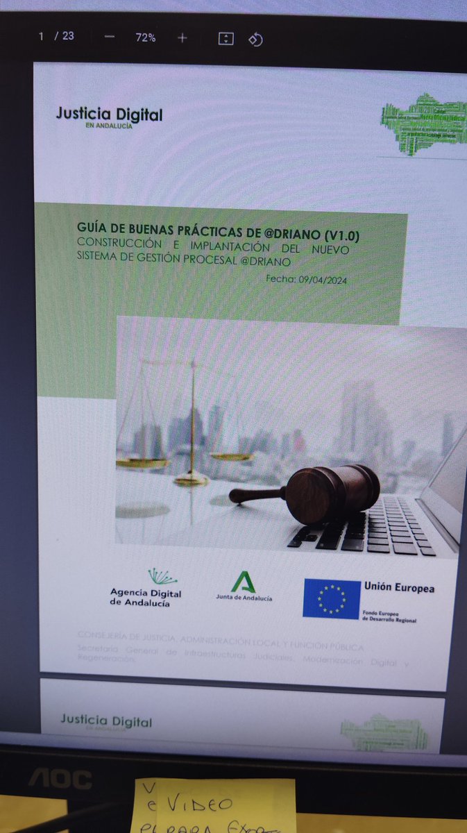 serr95307's tweet photo. Y ésta señores y señoras es la formación que tenemos los funcionarios de justicia! Cada día, desde hace meses nos encontramos con cosas nuevas en el programa, y por ciencia infusa adivinamos cómo va. Y ahora a través del correo recibimos un manual. Digitalización le llaman https://t.co/oYhaSyIaKQ