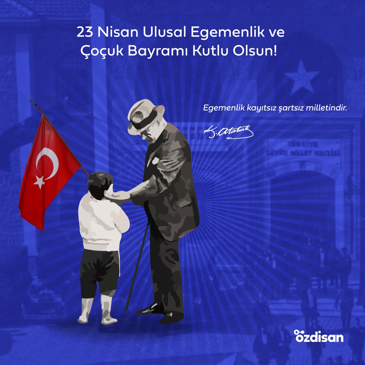 Türkiye ve tüm Dünya’da çocuklara armağan edilen tek bayram olan 23 Nisan Ulusal Egemenlik ve Çocuk Bayramı’nı büyük bir coşku ile kutluyor, en güzel çiçeğimiz “çocuklarımız” için, Unicef Türkiye Altın Kanatlar destekleyicisi olmaktan gurur duyuyoruz.

@unicefturk #23Nisan