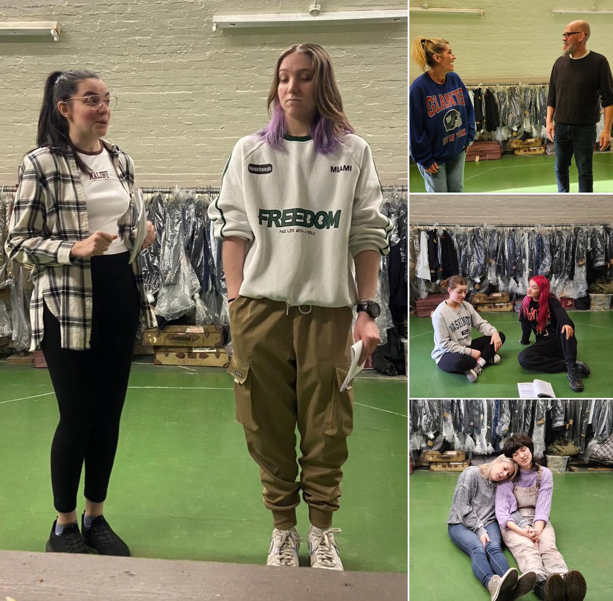 A sneaky peek at the rehearsals for Constellations Info & 🎟️shorturl.at/eDLMZ @PlanetReigate @MeridianFM @BBCSurrey @yourtownreigate @reigate_redhill @reigateuk @Crawley_Obby @SurreyLibraries @SusyRadio @BBCSussex @surreylive @HorleyLife @WhatsOnSurrey