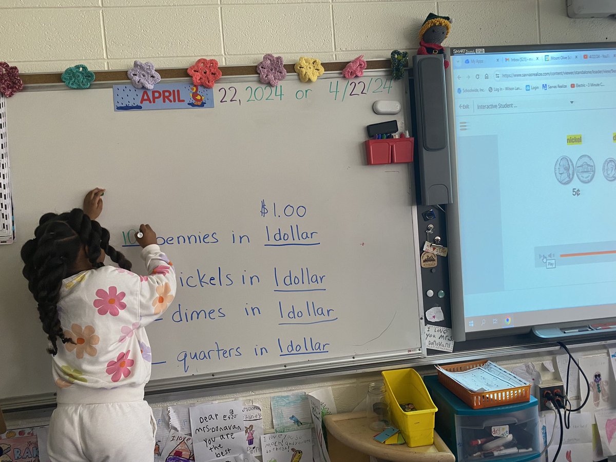 MrsDonovan5's tweet photo. Understanding the value of coins in room 105, and nobody loves money more than us! 💰@melandyk @JOlsyn1109 @MountOliveTSD https://t.co/TjA9reGKE7