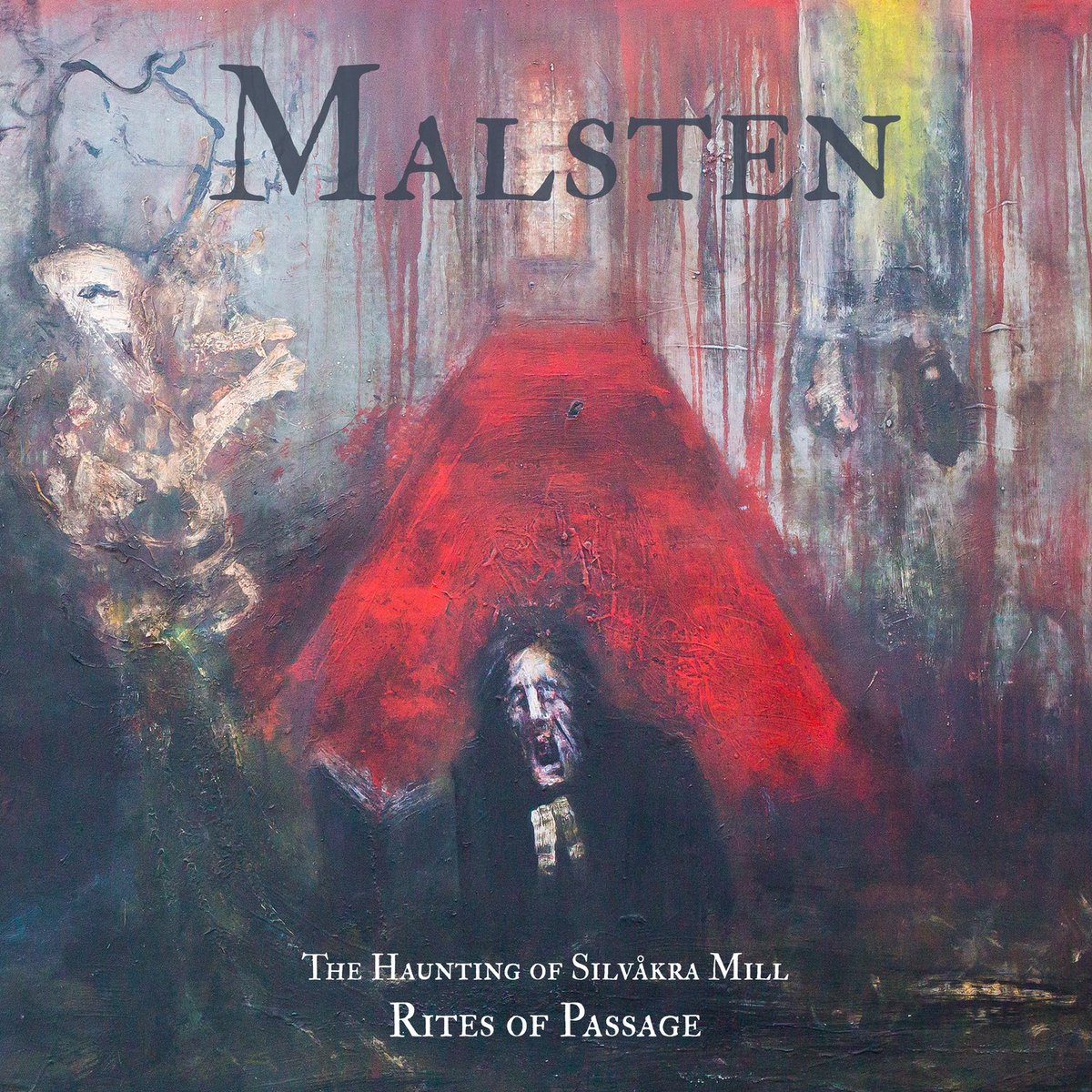 📢In the event it went unnoticed ...™️ MALSTEN The Haunting of Silvåkra Mill Rites of Passage (3/15/24) 🇸🇪 The 2nd chapter of The Haunting of Silvåkra Mill saga by the Malmö doomsters! Psychedelic doom metal. Heavy, slow & dark. Horror themed. Bandcamp: malsten.bandcamp.com/album/the-haun…