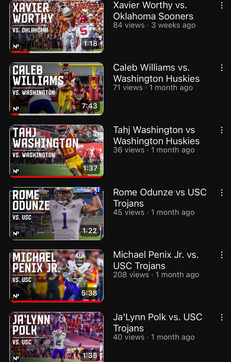 NickPenticoff's tweet photo. It is a great time for you to subscribe to my YouTube channel.
#NFLDraft #DraftBreakdown
If you enjoy forming your opinion on NFL Draft prospects by watching tape on the players, then you will enjoy the channel!
Subscribe here: https://t.co/AjbSJGlUPG https://t.co/nTMKswiK4a