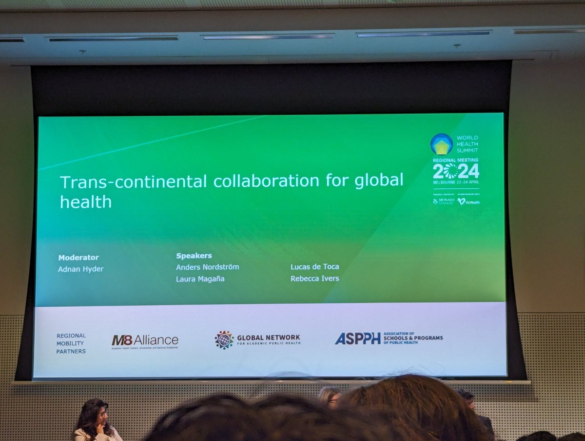 Zohra Lassi PhD - زہرہ (@zohralassi) on Twitter photo Today's session on global health left me truly introspective. From inequities in access to healthcare to the impact of pandemics, it's clear we need a collective commitment to address these issues. <a href="/WorldHealthSmt/">World Health Summit</a> Today's session on global health left me truly introspective. From inequities in access to healthcare to the impact of pandemics, it's clear we need a collective commitment to address these issues. <a href="/WorldHealthSmt/">World Health Summit</a>