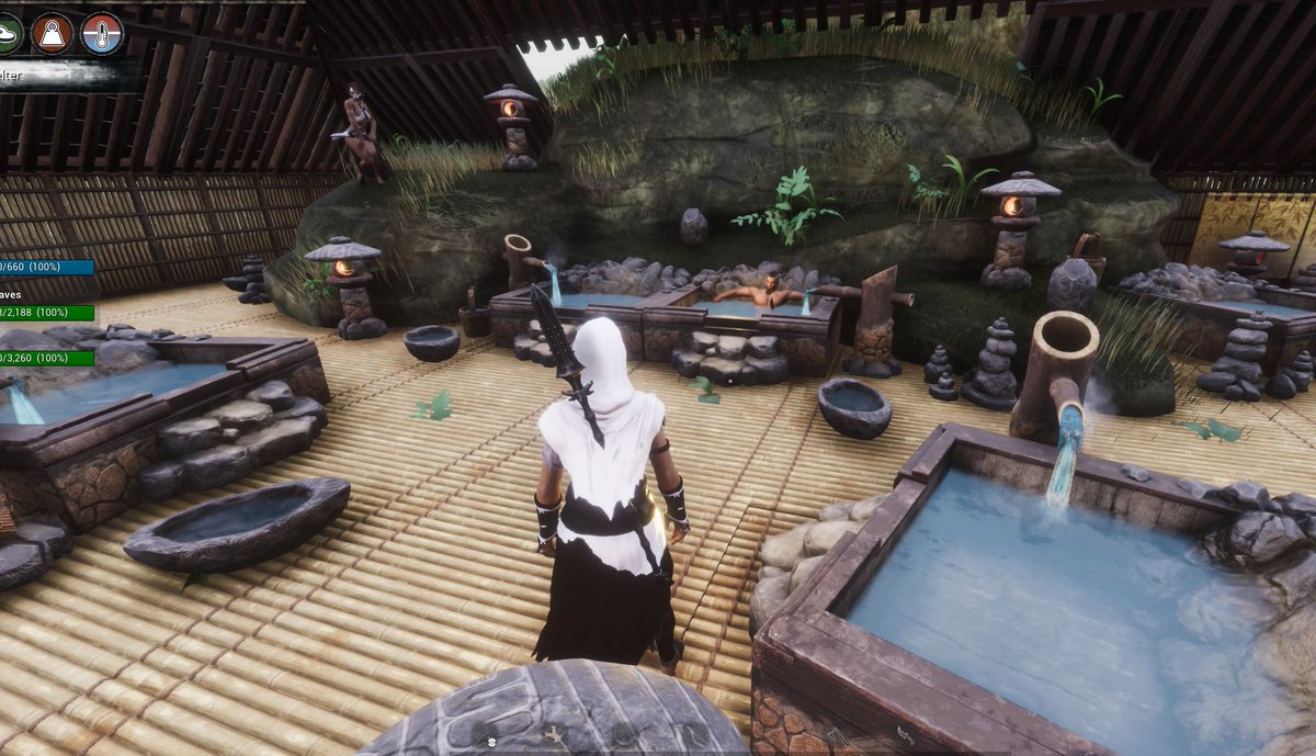 I absolutely love my bath house. The Yamatai Onsen set on the Bazaar is amazing!!!!!!!! Thank you for adding another awesome item set.