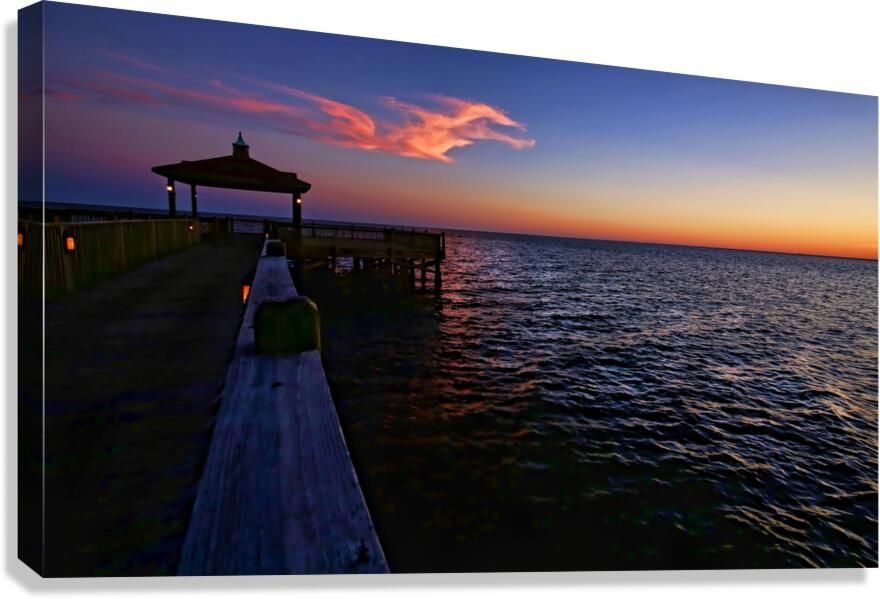 #Fishing Pier at #TheGrand #WallArt #prints for your #home or #office #decor #FillThatEmptyWall #BuyIntoArt #Alabama #sunset #MobileBay #nature #photography Available here ---> buff.ly/3uZuY3D