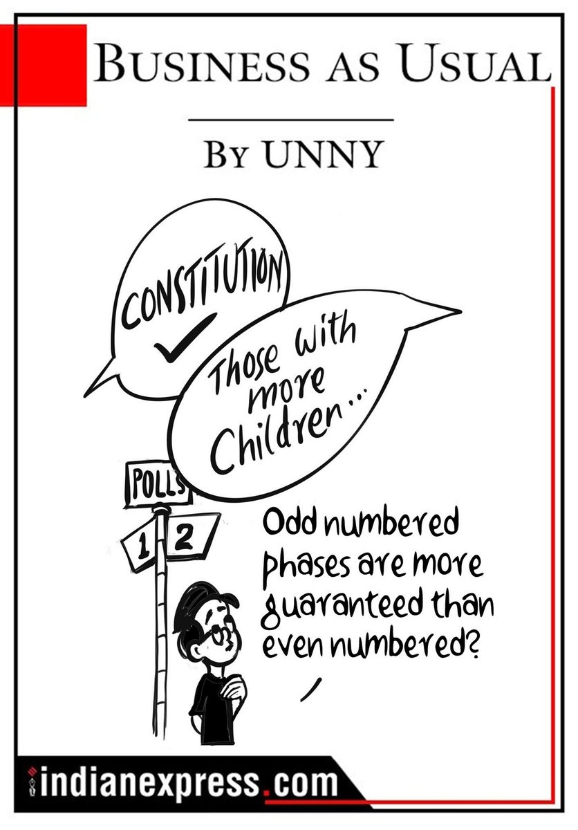 #BusinessAsUsual by @unnycartoonist 

For more cartoons, check out: indianexpress.com/photos/e-p-unn…