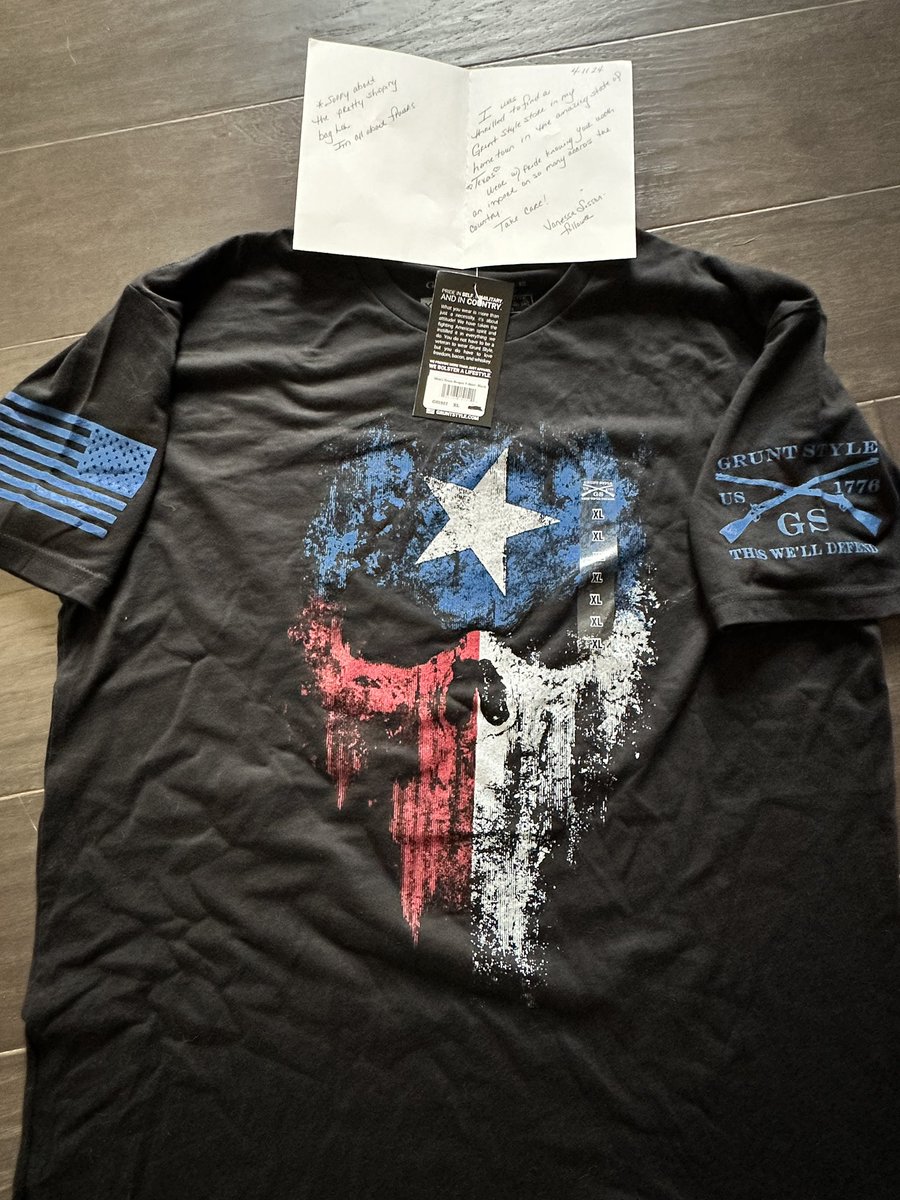 Thank you so much for the wonderful gift you sent me Vanessa. I appreciate all of the fans/followers, your support, and generosity you all have shown throughout the years. You all are amazing! @Gruntstyle