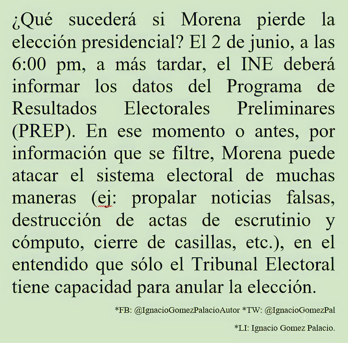 IgnacioGomezPal's tweet photo. #elecciones2024 https://t.co/VPd2cKuOYk