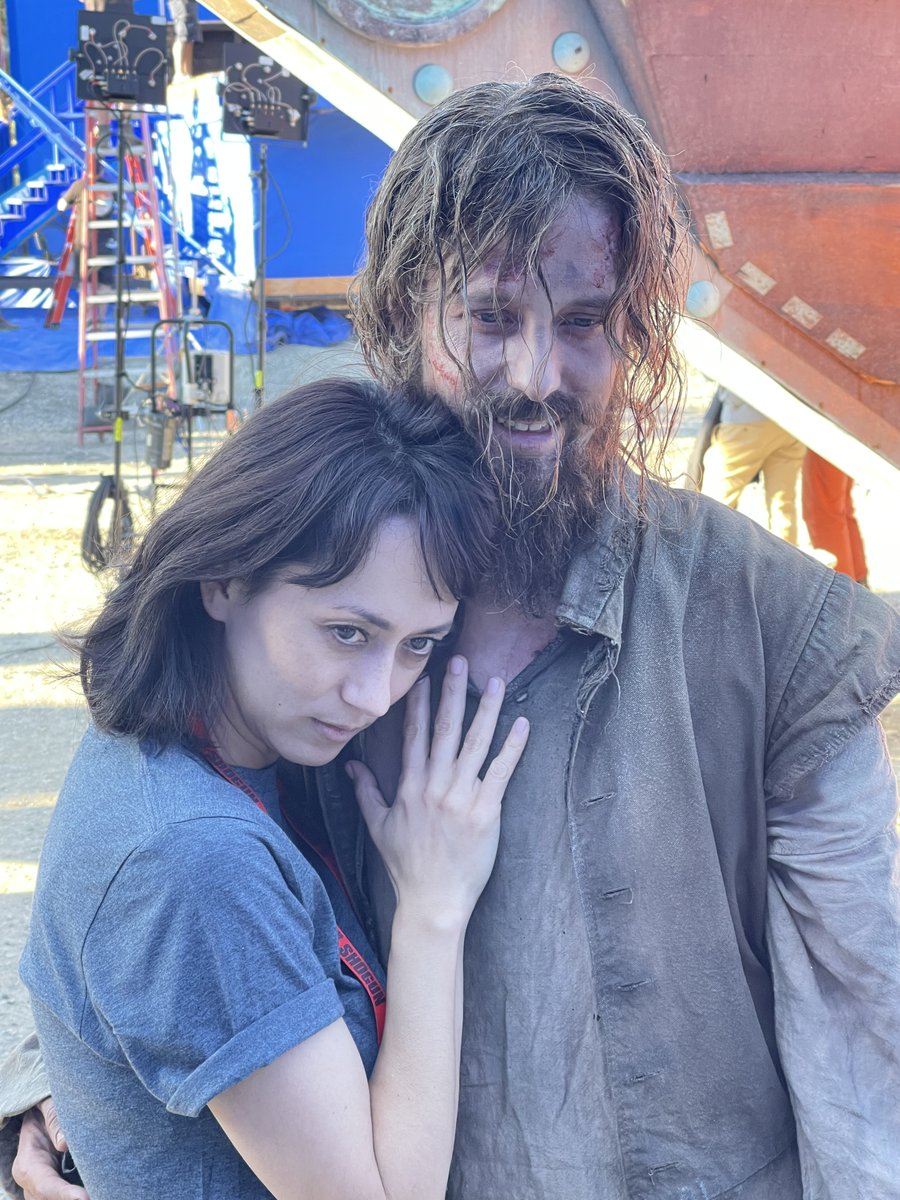 Justin_Marks_'s tweet photo. So young we were when this show began. On the final day of production we looked like this... https://t.co/12y7QXgK8r
