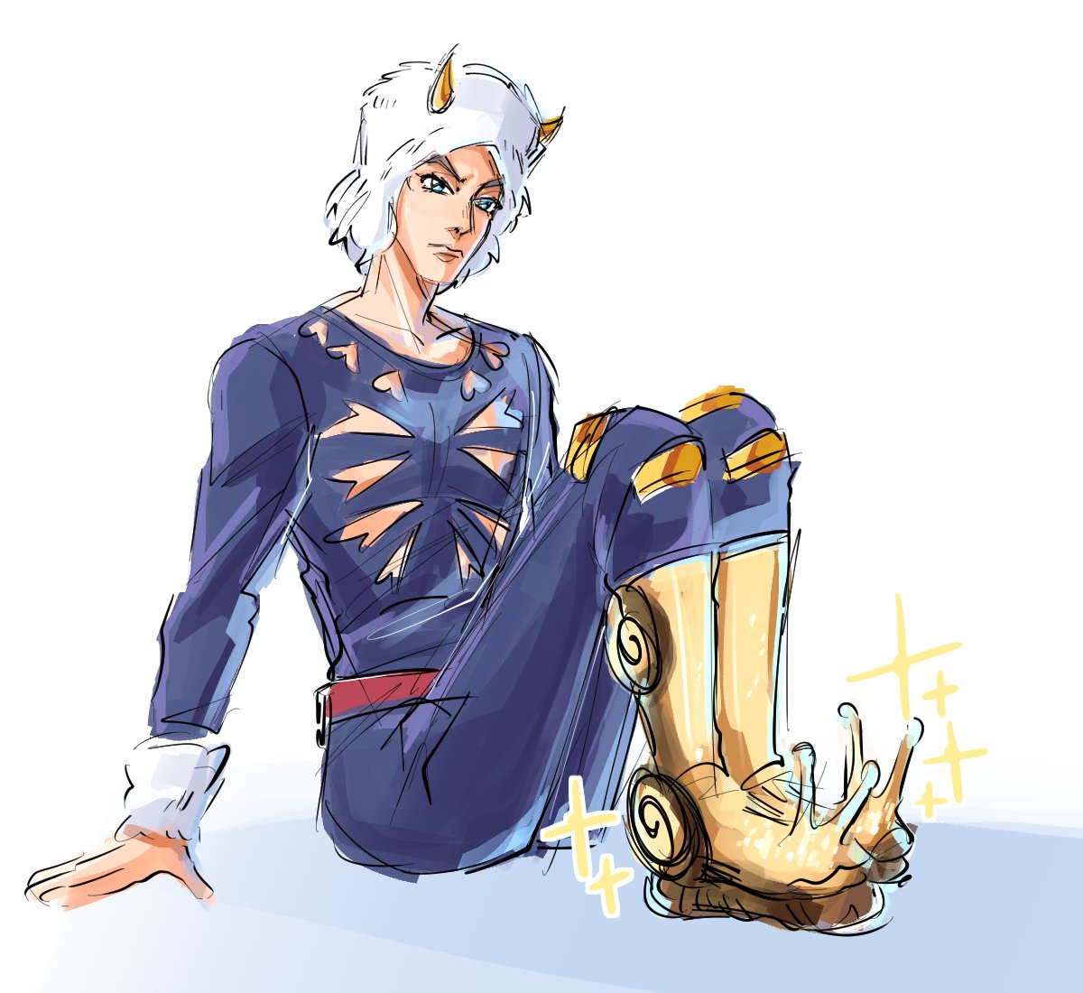 I had to draw it out- 😂
#jojo #JJBA #jjbafanart #weatherreport #空条徐倫