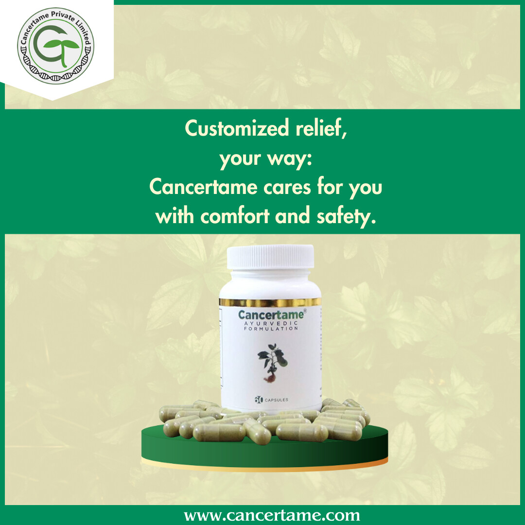 Customized Relief, Your Way: Cancertame Cares for You with Comfort and Safety!
Visit: cancertame.com
Order Now!

#ayurvedalifestyle #Cancer #cancerfighter #cancerawareness #cancertreatment #cancerprotection #ayurvedic #cancerproblem #cancertame #ayurvedicproducts