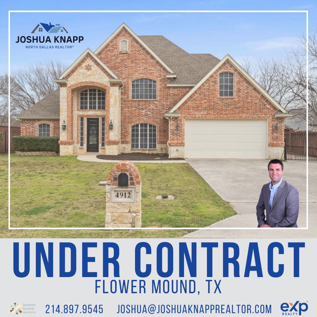 My buyers are #undercontract in #flowermound 
🏡🏡🏡
#knappknowshomes