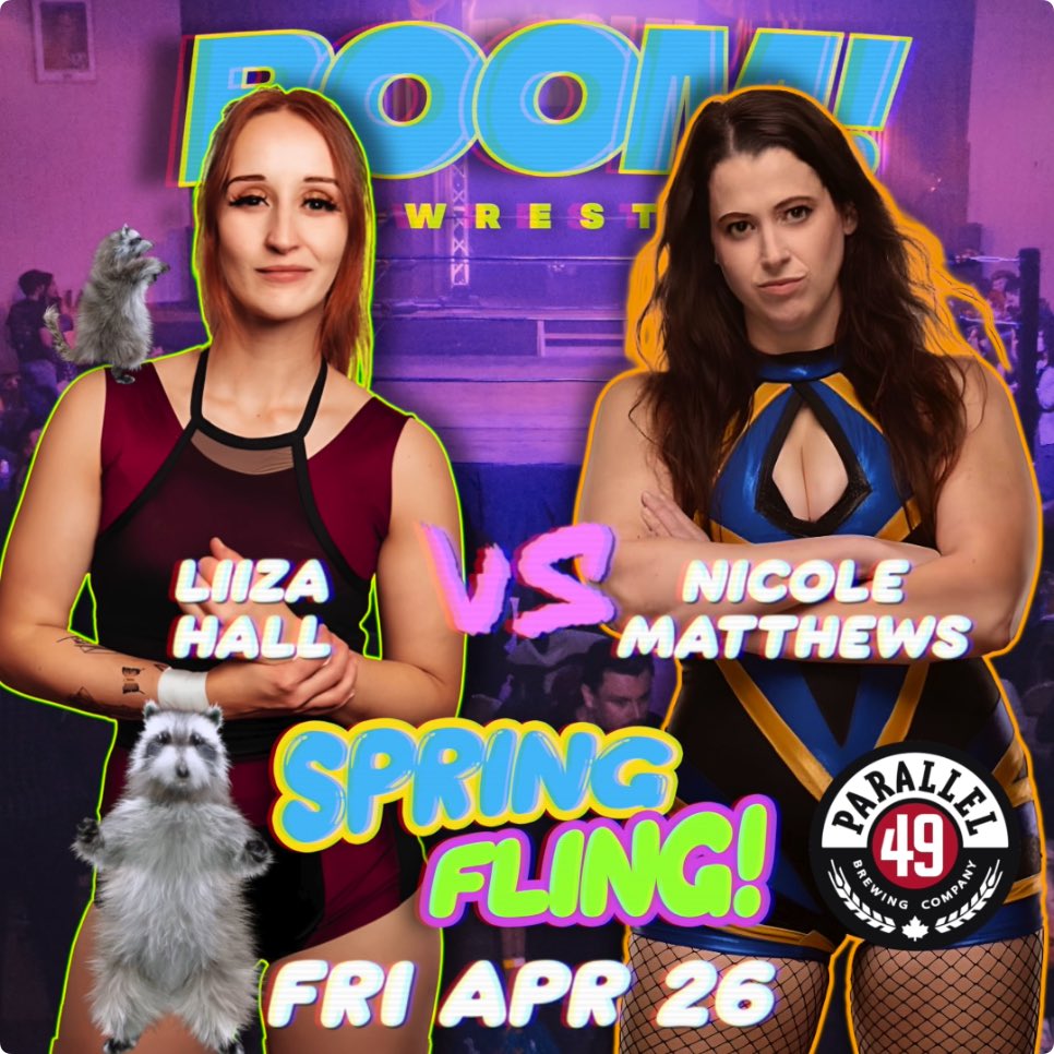 💥‼️Destined to battle forever it seems, long time rivals @liiza_hall and @nmatthewsninja are back at it‼️💥