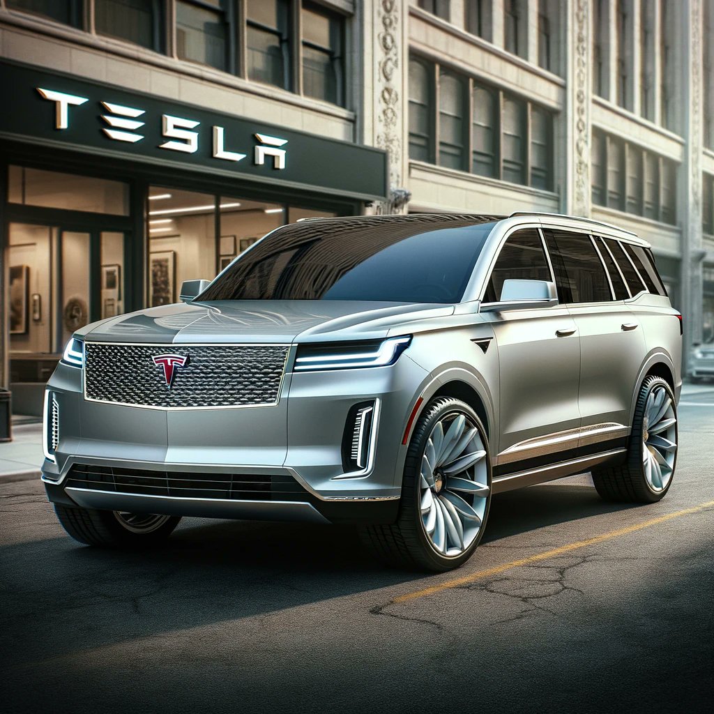 KanstantinS's tweet photo. @elonmusk Elon,
We need large Tesla SUV like Tahoe or Escalade. Annual US Sales of large SUV is around 400,000 and Tesla with 400 miles range and FSD can get 100K easily. https://t.co/FxfLoZgPM5