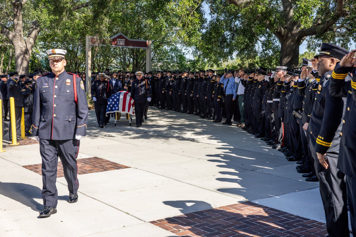 It was a tough day for our department…we are forever grateful for the support and turnout for our fallen brother Engineer Heath O’Shea…From our brothers in blue to the endless departments near & far that showed up to honor Heath & support us.thank you! @JSOPIO @SJCFireRescue