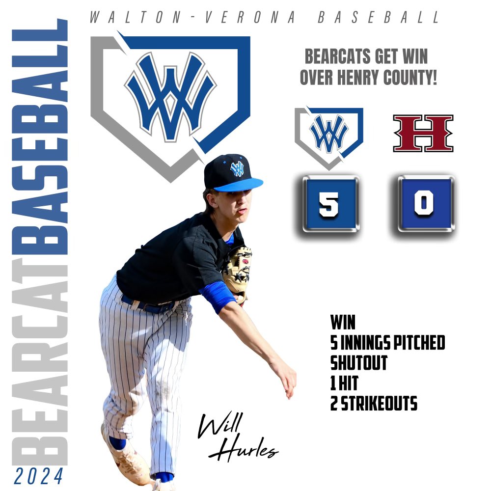 Walton-Verona Baseball (@wvbatcats) on Twitter photo 