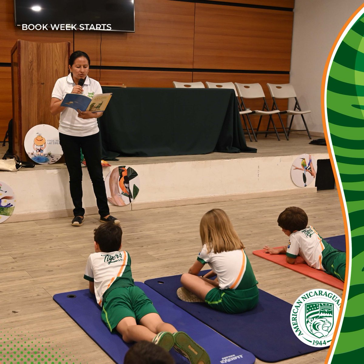 Our Book Week has officially begun! 📚 Our Primary School students engaged with our Guest Readers during their Spanish classes and joined in to a Spanish Book Fair throughout the day! 📖 Let's celebrate literacy together! 🎉
.
#BECOMEATIGER #ACADEMICEXCELLENCE