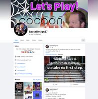 spacedesign27's tweet photo. Are you on Facebook?
PLEASE help me build up my FB page!
LIKE it and consider sharing!

(*** use LINK in BIO ! ) 

Shoot for the stars! 
❤️❤️😎❤️🕸️🌌🌠⭐⭐⭐
#spacedesign27 #cjdotcom #xbox
#gamer #gaming #gamefromhomedad https://t.co/EljRdrsI22