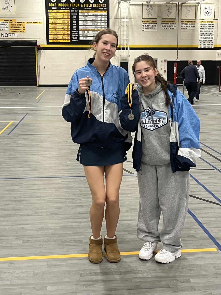 badminton_phs's tweet photo. Congrats to our double medalist at the ABCD tournament, Colleen and Ashley and Niki and Sophia! Also a huge congrats to the team who finished 3rd out of 16 teams! https://t.co/zh1pXHVGT4