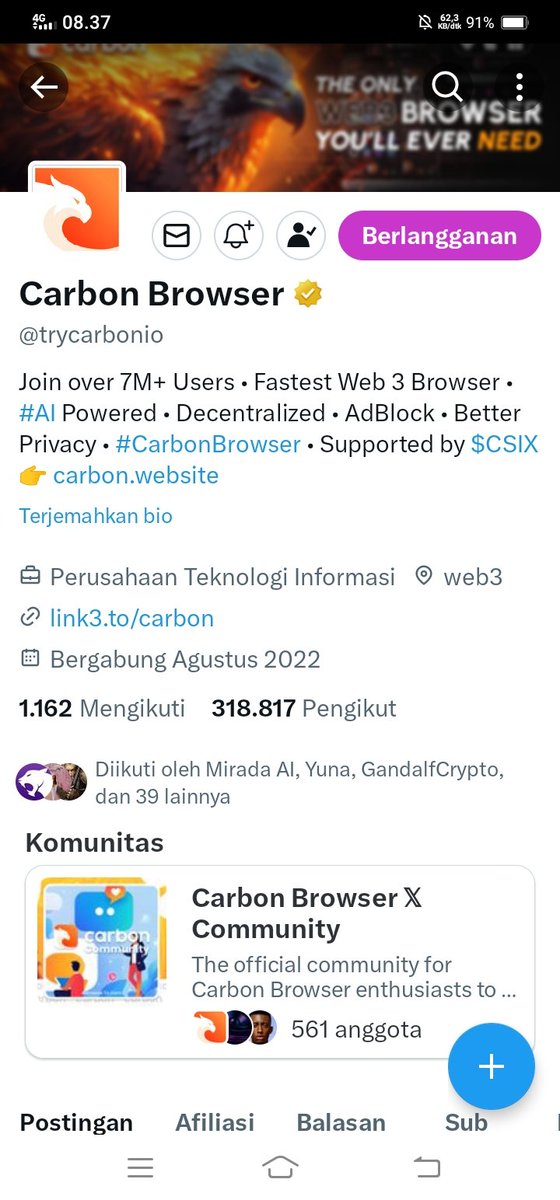 oxwygn's tweet photo. @jihanicorn @trycarbonio @miradaai Done https://t.co/P2UYpCrsRK