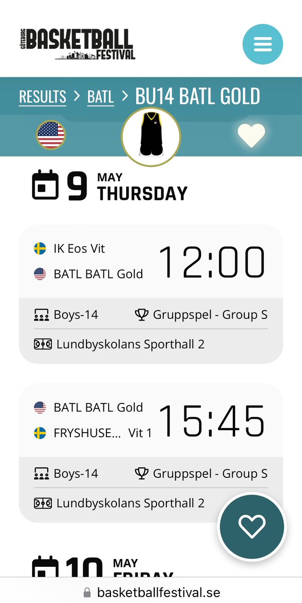 batl_nc's tweet photo. Our BATL game schedules are set for Sweden. Both teams will play 2 games on May 9. 

Check back for the link to watch the games we'll play in Sweden. 

We're still accepting donations. 
https://t.co/AXKPG7XiTW https://t.co/Kjj4ES3tlf