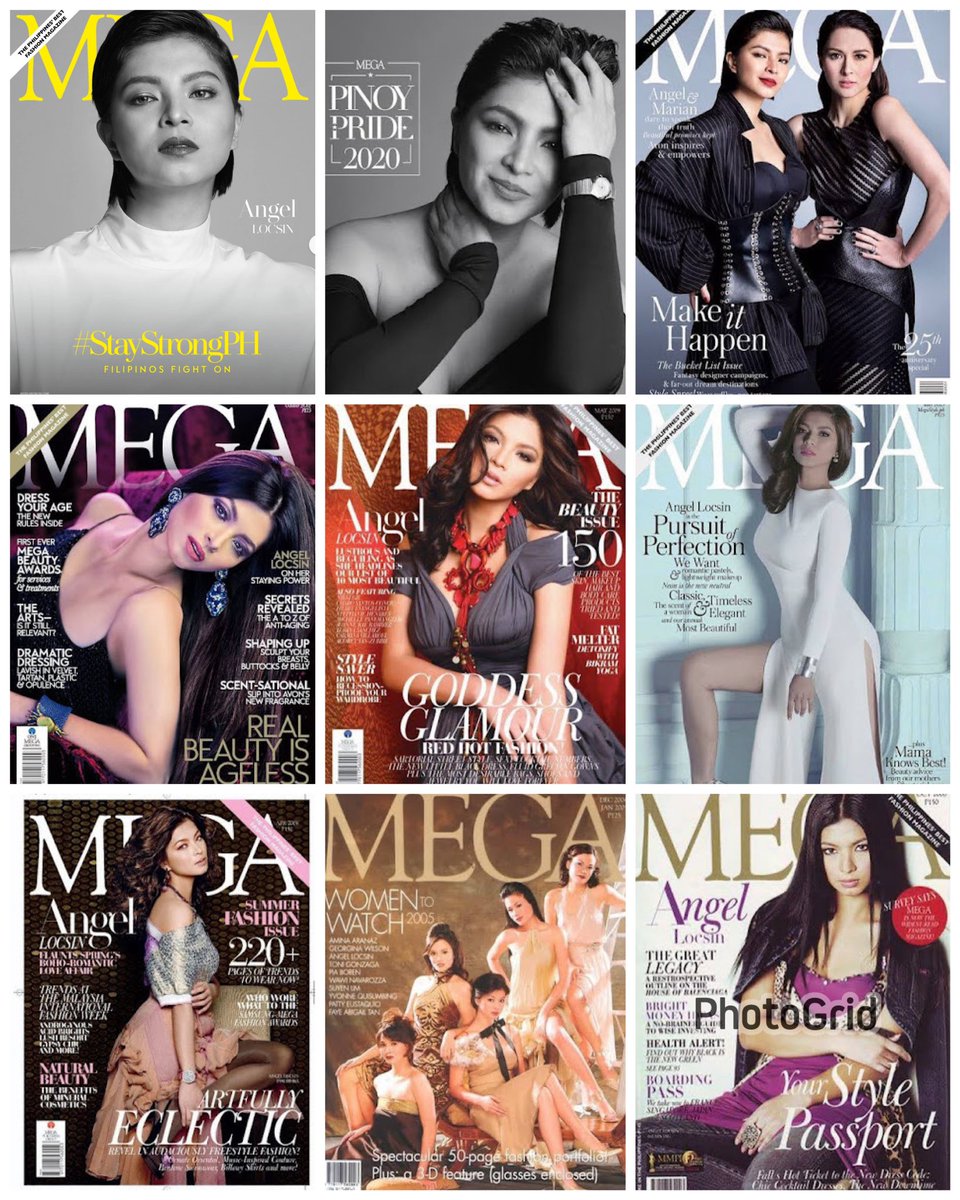 Angel Locsin: Actress, Humanitarian, Icon, Pinoy Pride. Join us in celebrating @143redangel’s 39th birthday by revisiting her stunning MEGA Magazine covers! ❤️

#AngelLocsin #HappyBirthdayAngelLocsin #AngelLocsinAt39