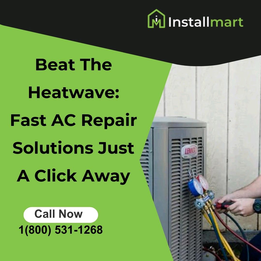 installmart's tweet image. 🔥 Beat the heatwave with our fast AC repair solutions! 🌬️ Don&apos;t sweat it out - just one click away from keeping cool and comfortable. #ACrepair #StayCool #HeatwaveSolutions ☀️💨