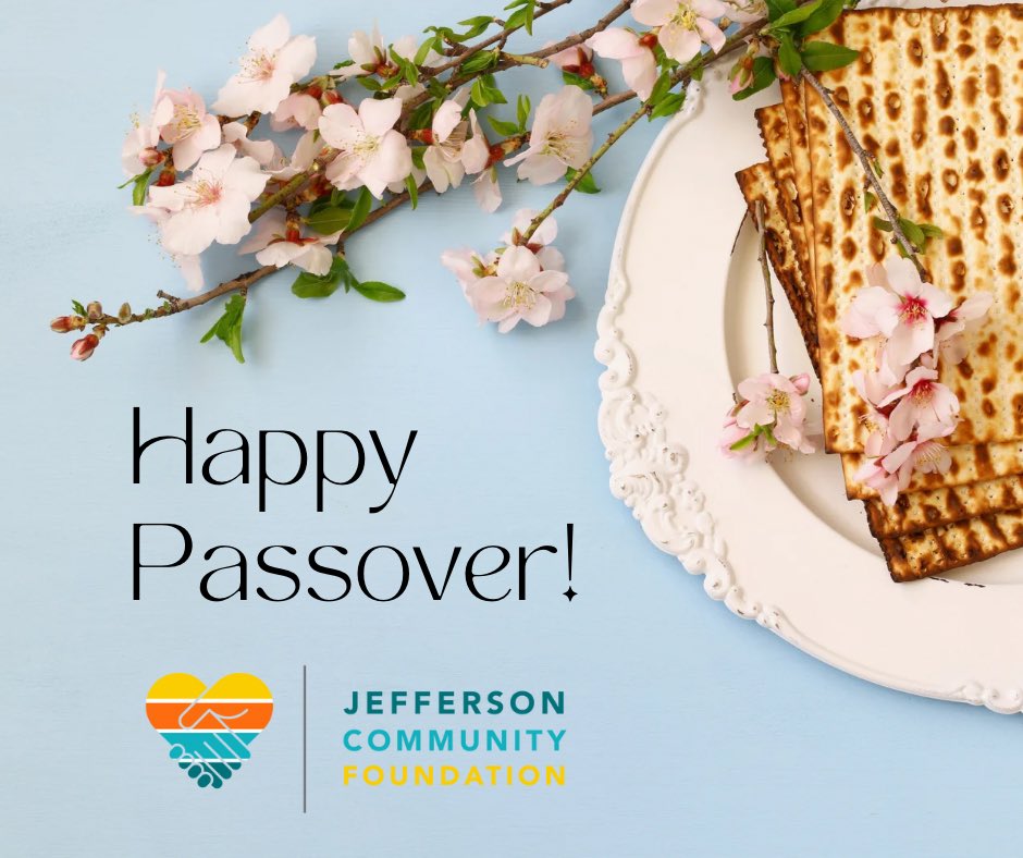 Chag Sameach! Happy Passover to our Jewish friends and community.
#Passover2024 #jeffersonparish #jeffersoncommunity #communityimpact