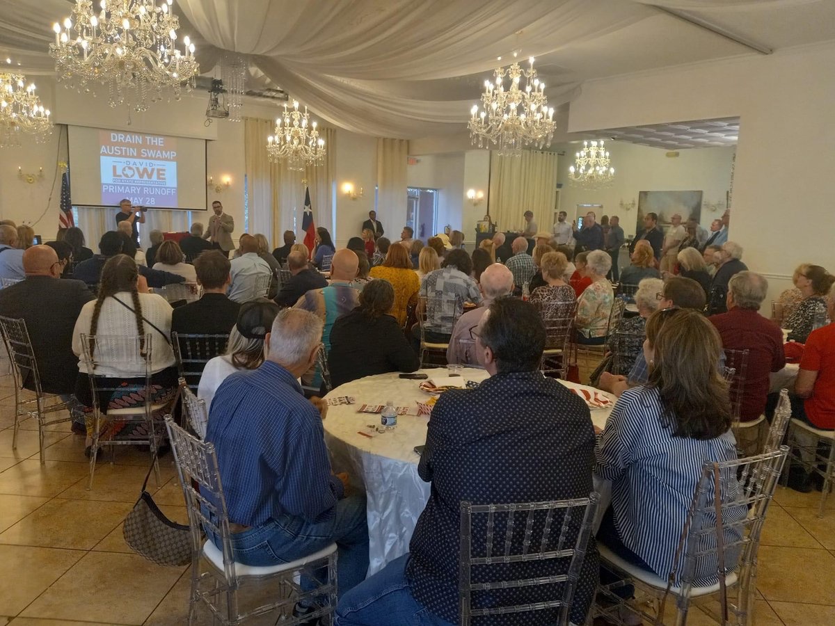 Thank you to Shelly Luther, Attorney General Ken Paxton and the voters of District 91 for their support! Great event!