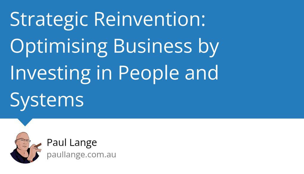 pauljlange's tweet image. Business Optimisation, guided by the principle of Ockham&apos;s Razor, is not merely about cost-cutting; it&apos;s about smart reallocation of resources to enhance efficiency and productivity.

Read more 👉 lttr.ai/ARX3V

#Reinvention #DriveGrowth #AutomatingRepetitiveTasks
