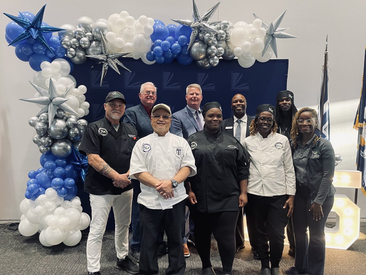 A big ⁦@NTCCgators⁩ shoutout to Chef Curry and his culinary students for an amazing spread ⁦@golctcs⁩ Day at the Capital celebration of 25 years of excellence!