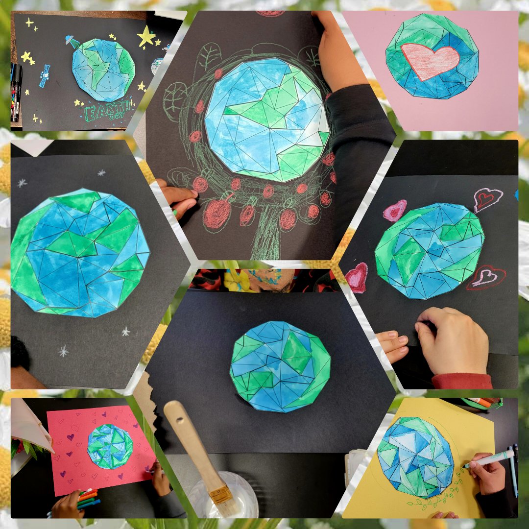 WolfPackArtWMS's tweet photo. We celebrate Earth Day with ART!
Happy Earth Day!
@Welch_WolfPack
#WMSWolfPack #BlueandGold #WolfPackPride #WolfPackArt #WolfPackArtRocks #EarthDay2024 https://t.co/Z25t7hjbyG