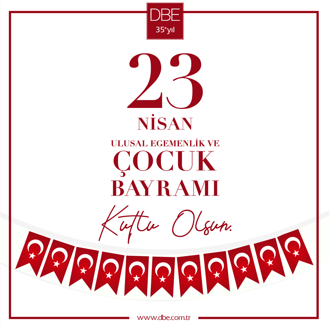 23 Nisan Ulusal Egemenlik ve Çocuk Bayramı Kutlu Olsun.