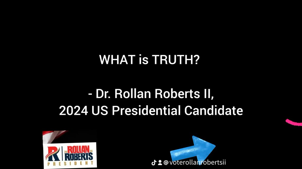 What is truth? 
Don't let well-curated mass media shape your opinions and decisions. @RollanRoberts 

#seektruth #truth #factsandtruth #rollanrobertsforchange